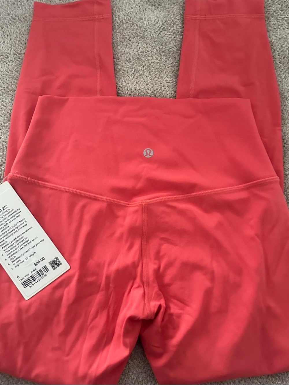 Lululemon Align High Rise Pant 25” Desert Red